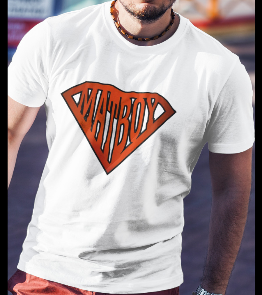 Matboy Oklahoma Wrestling Superhero T-Shirt