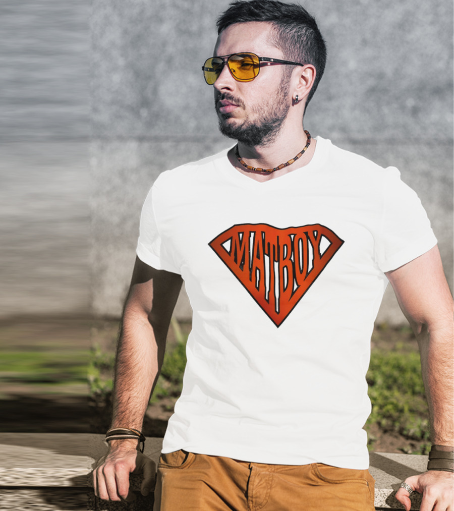 Matboy Oklahoma Wrestling Superhero T-Shirt