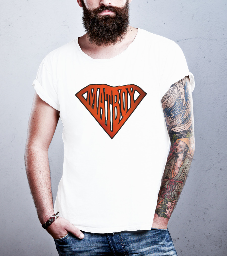 Matboy Oklahoma Wrestling Superhero T-Shirt