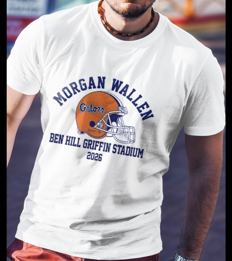 Morgan Wallen Florida Gators Ben Hill Griffin Stadium 2026 T-Shirt