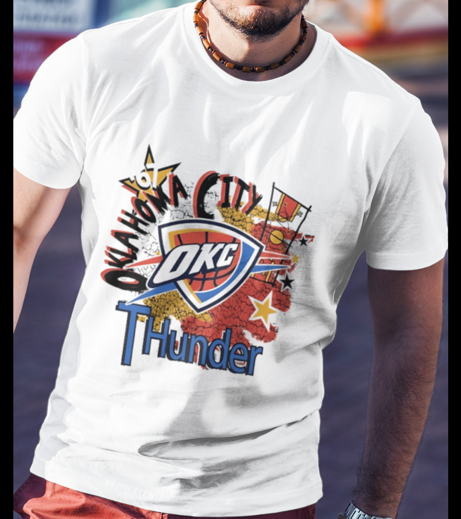 Oklahoma City OKC Thunder '67 Hardwood Classics T-Shirt