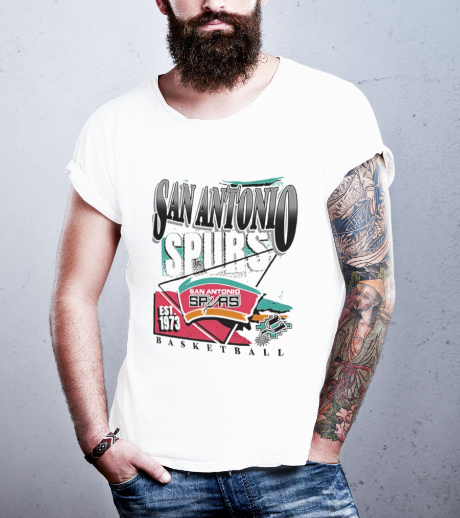 San Antonio Spurs Basketball Est 1973 T-Shirt