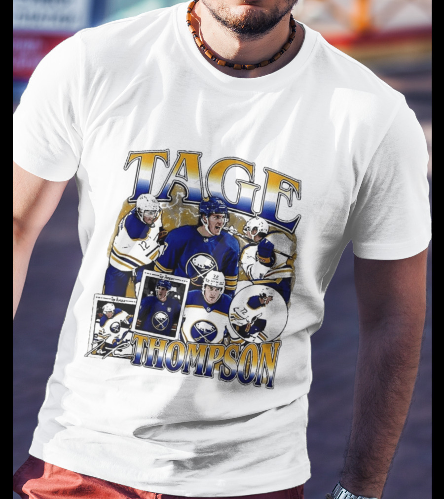 Tage Thompson Buffalo Sabres 2026 NHL Hockey Enthusiast's Choice T-Shirt
