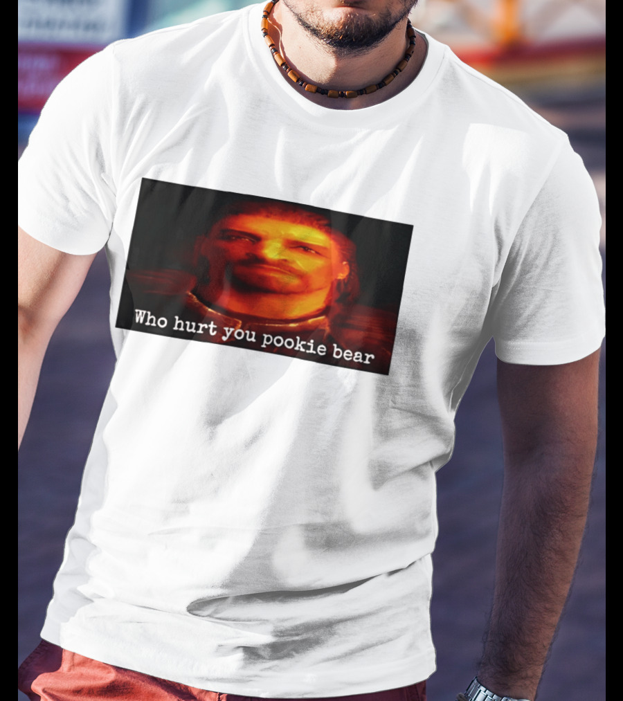 Who Hurt You Pookie Bear Video Game T-Shirt