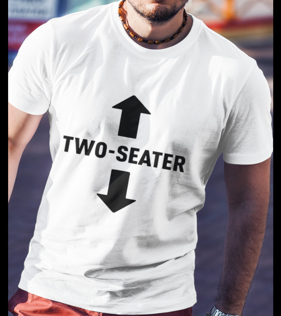 Two Seater Arrows Up And Down T-Shirt
