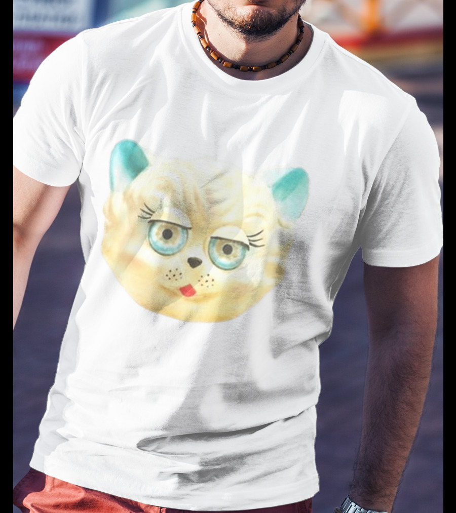 Carl Radke Valentino Le Chat De La Maison Vintage Cat Figurine T-Shirt