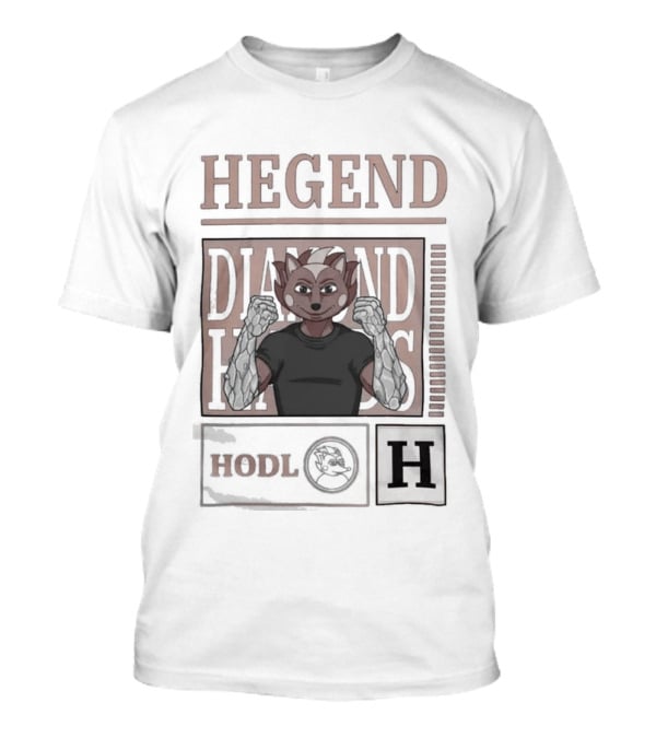 Hegend Diamond Hands Hodl H T-Shirt