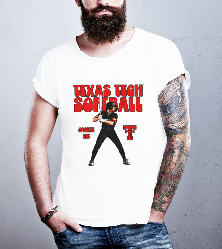 Texas Tech Red Raiders Jackie Lis Softball Player T-Shirt