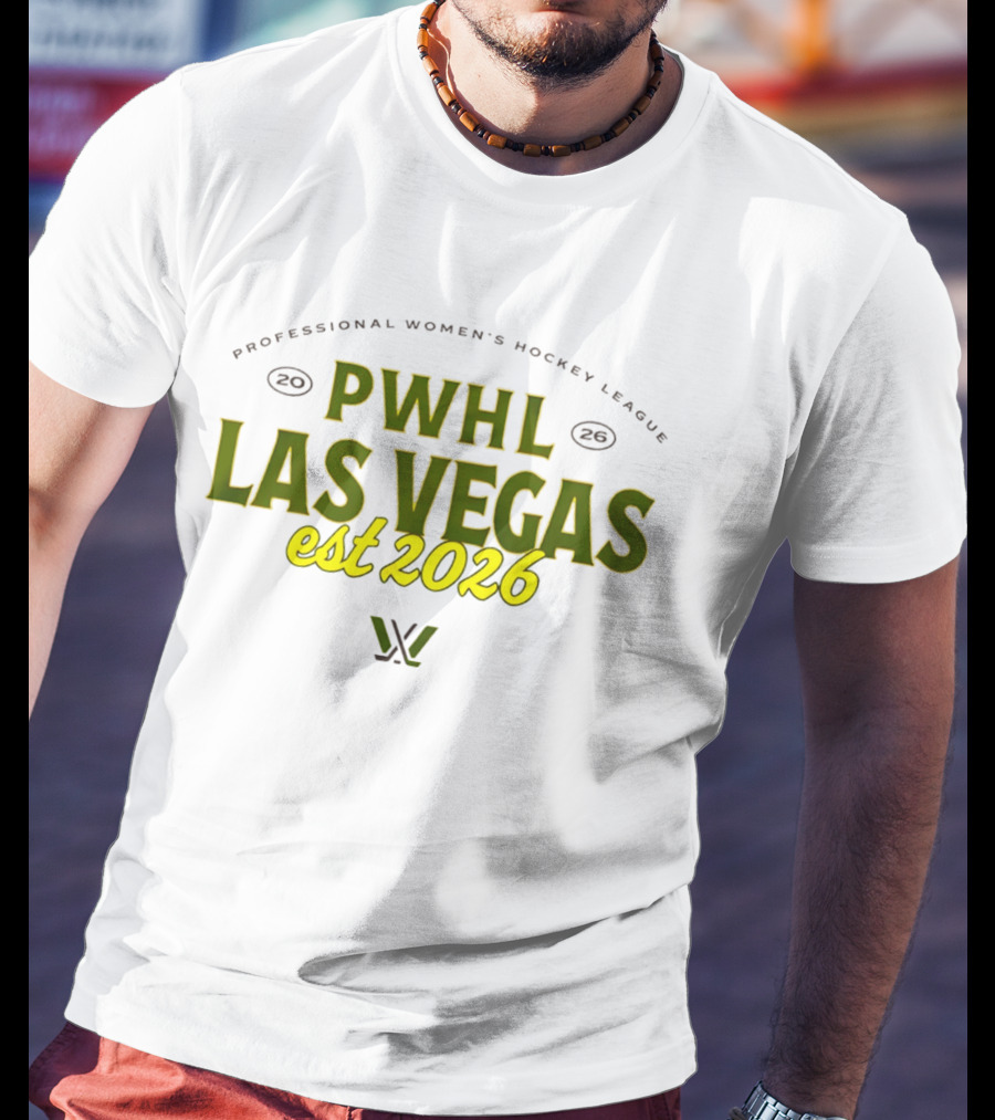 Professional Women's Hockey League Las Vegas 2026 Centennial T-Shirt