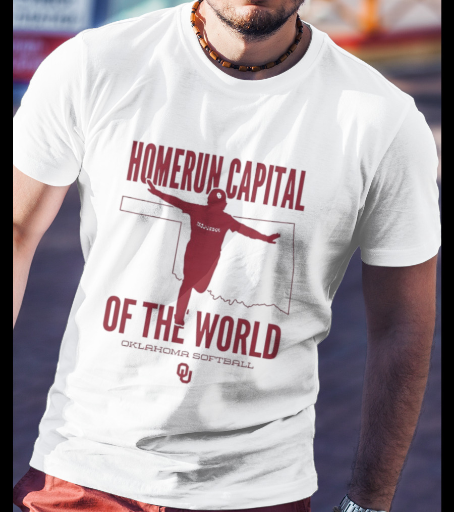 Oklahoma Softball Homerun Capital Of The World T-Shirt