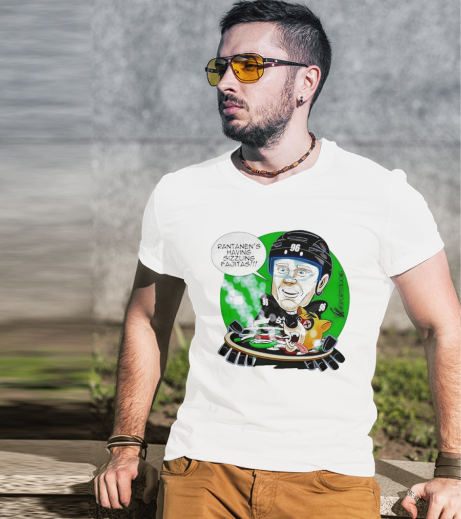 Rantanen's Having Sizzling Fajitas Sports Toons 96 T-Shirt