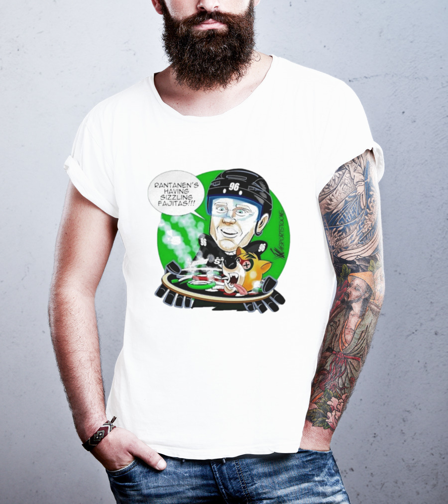 Rantanen's Having Sizzling Fajitas Sports Toons 96 T-Shirt