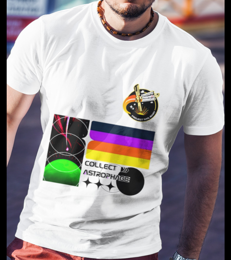 Project Hail Mary Collect Astrophage Science Fiction Spacecraft T-Shirt