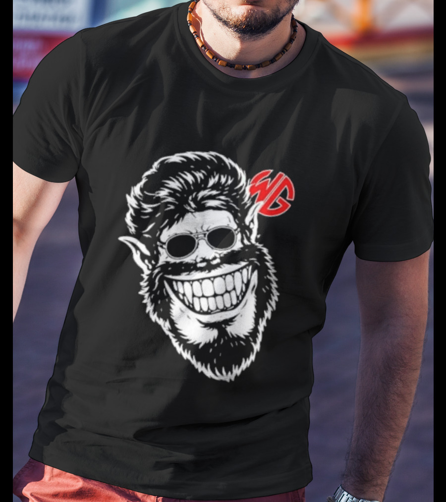 Wolfgang W. Wolfgang Ghoulrilla Biscuits Big Face WG T-Shirt