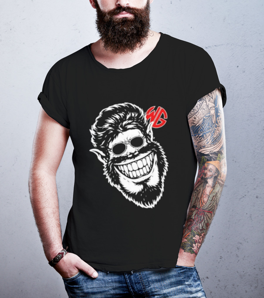 Wolfgang W. Wolfgang Ghoulrilla Biscuits Big Face WG T-Shirt
