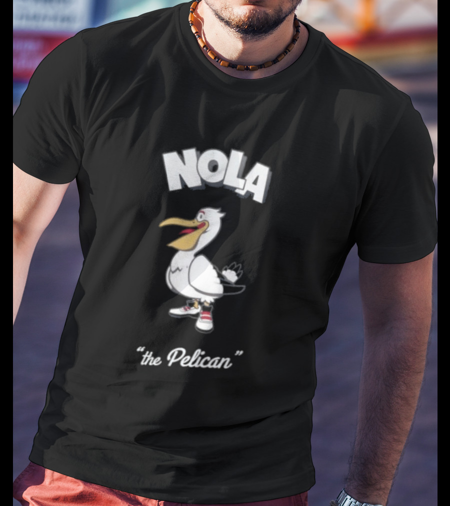 New Orleans Pelicans Nola The Pelican NBA Toons T-Shirt