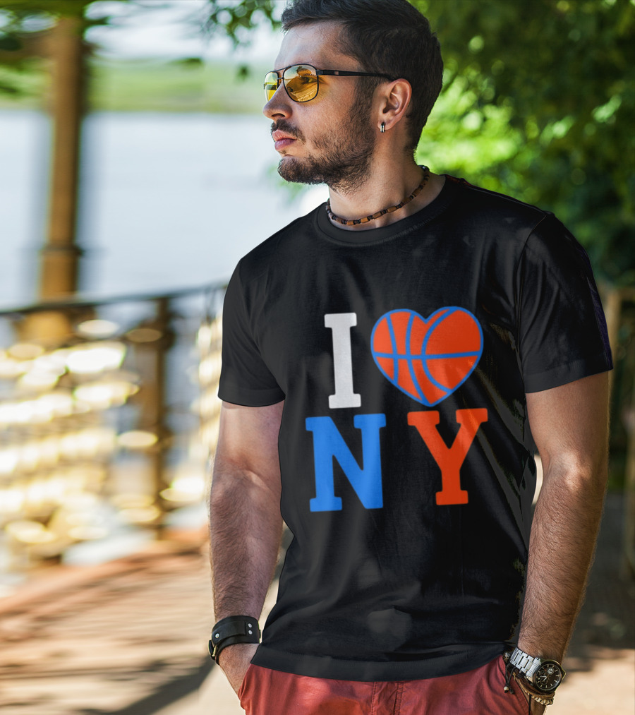 New York Knicks I Heart NY Basketball T-Shirt