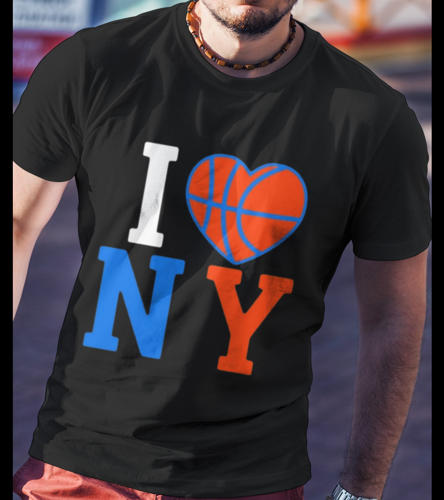 New York Knicks I Heart NY Basketball T-Shirt