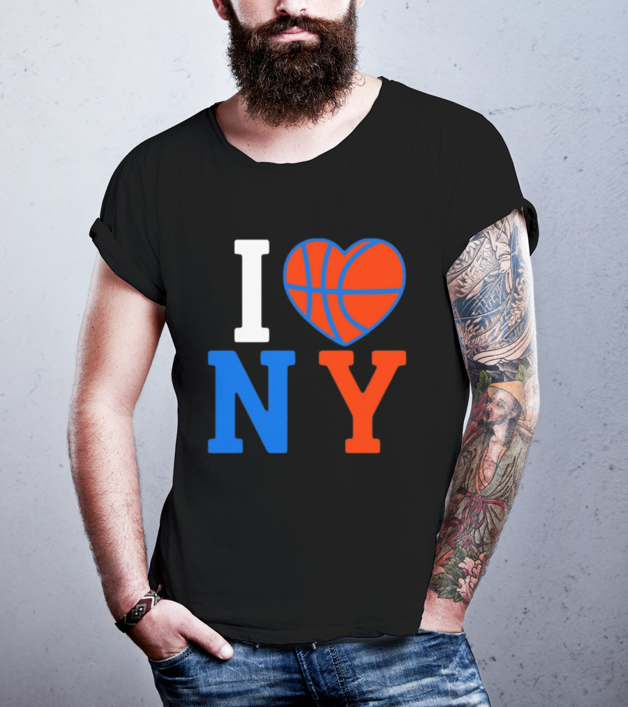 New York Knicks I Heart NY Basketball T-Shirt