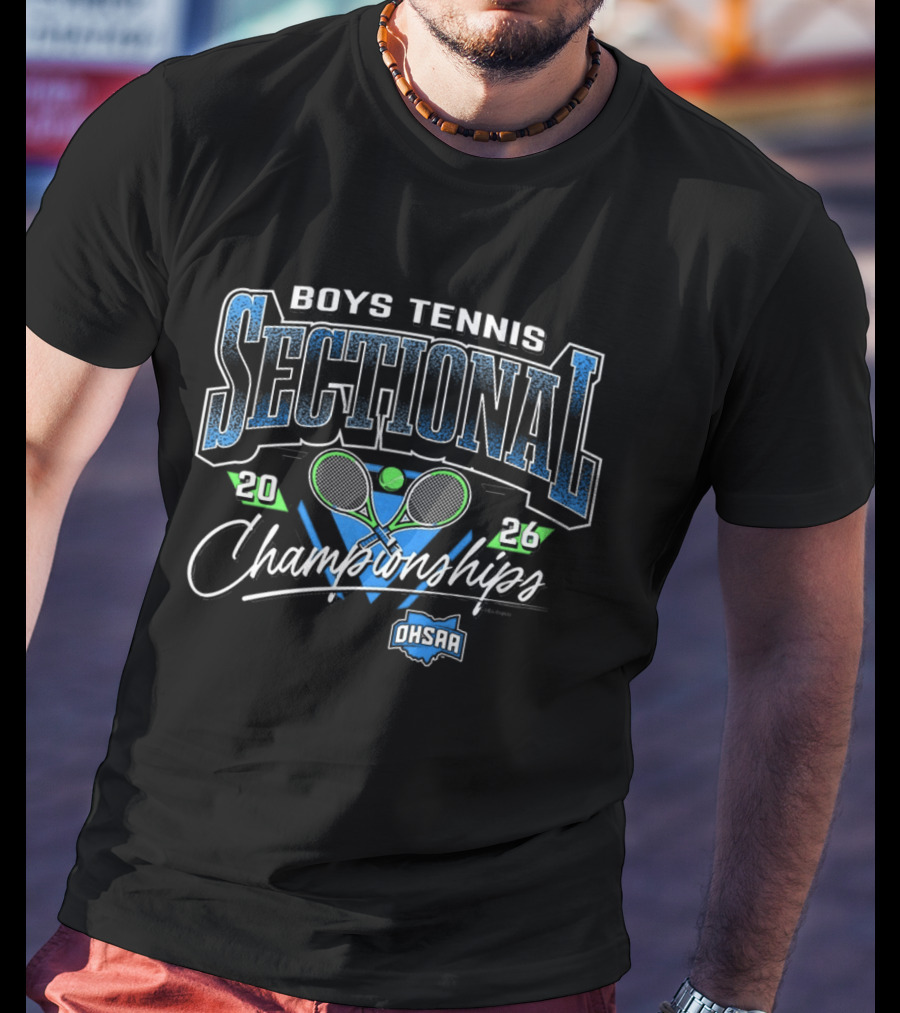 2026 Boys Tennis Sectional Championships OHSAA T-Shirt