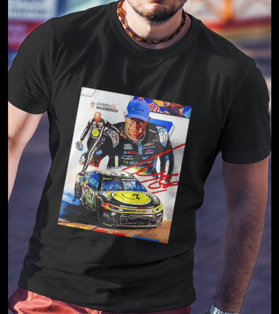 Shane Van Gisbergen NASCAR Red Bull New Zealander Racing Driver #97 T-Shirt