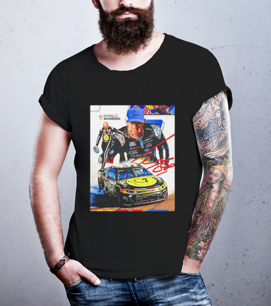 Shane Van Gisbergen NASCAR Red Bull New Zealander Racing Driver #97 T-Shirt