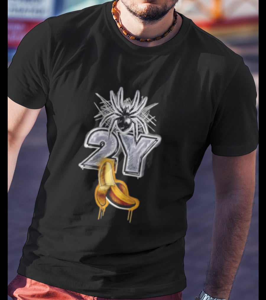 2Y Spider Banana Bananaman Killed T-Shirt