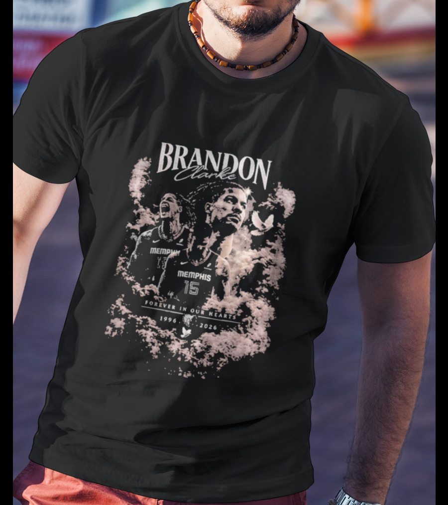 Brandon Clarke Memphis Forever In Our Hearts 1996 2026 T-Shirt