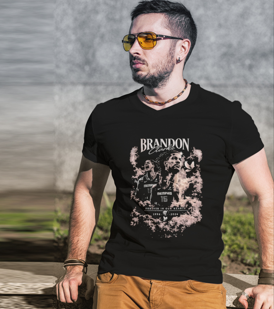 Brandon Clarke Memphis Forever In Our Hearts 1996 2026 T-Shirt