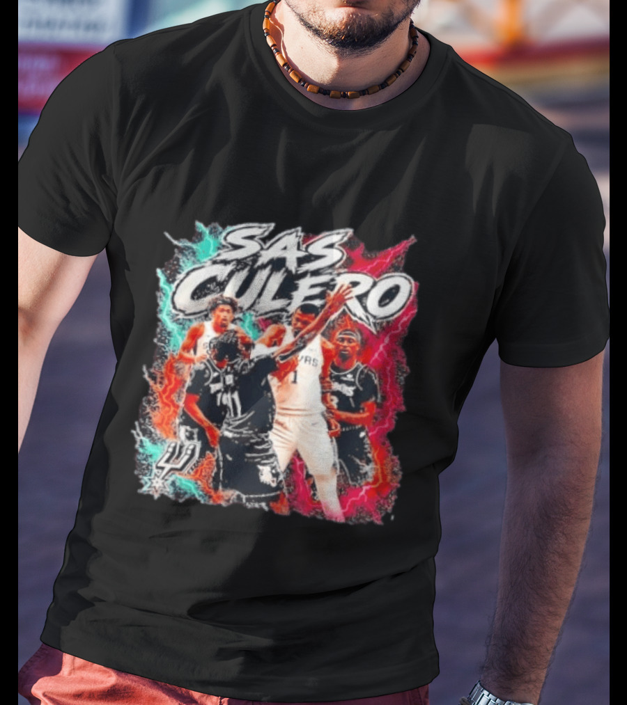 SAS Culero Spurs Flagrant Foul Elbow Action T-Shirt