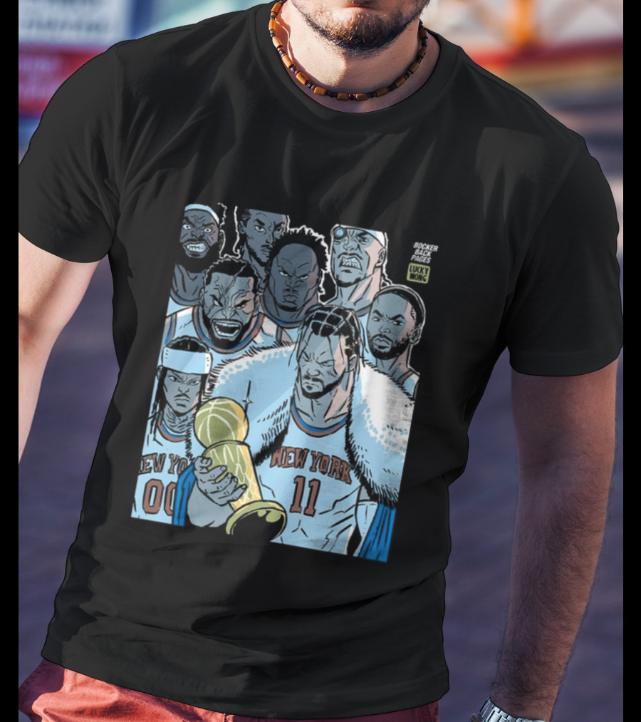 New York Knicks Invincible Champions NBA Basketball Team T-Shirt