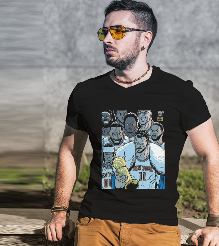 New York Knicks Invincible Champions NBA Basketball Team T-Shirt