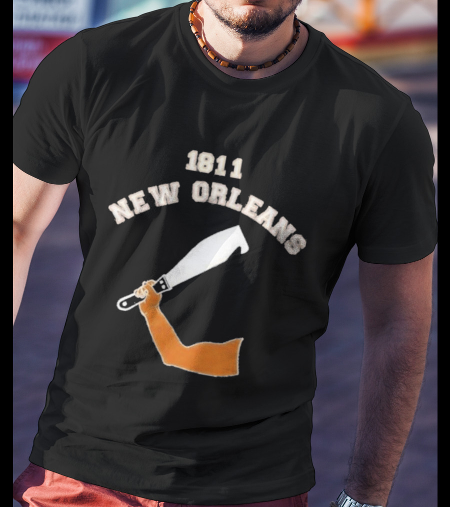 1811 New Orleans Uprising Machete T-Shirt