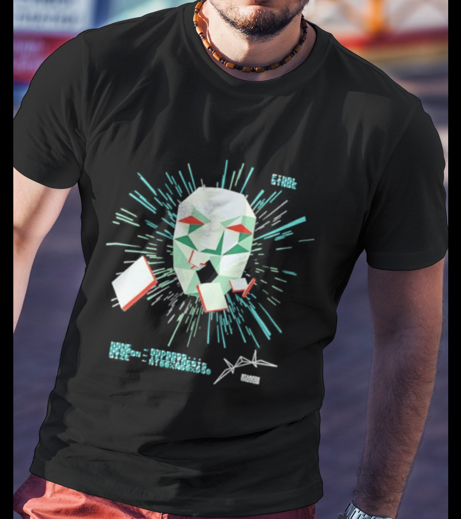 Andross Star Fox Final Stage 64 3D Boss Battle Polygonal Villain Mask T-Shirt