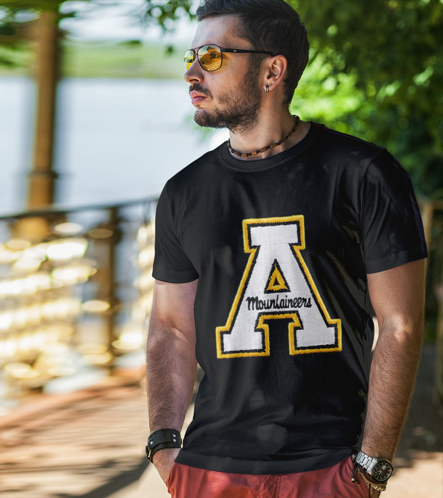App State Mountaineers Trucker Hat Embroidered Patch 2026 Corduroy T-Shirt