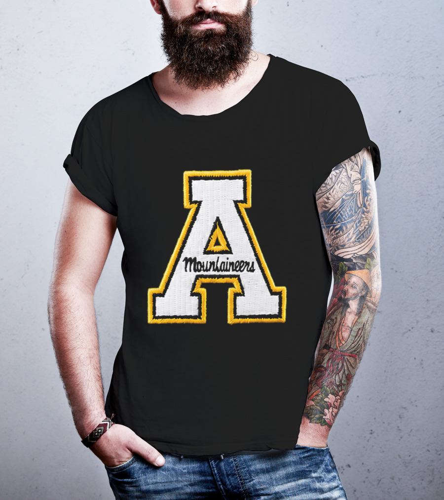 App State Mountaineers Trucker Hat Embroidered Patch 2026 Corduroy T-Shirt