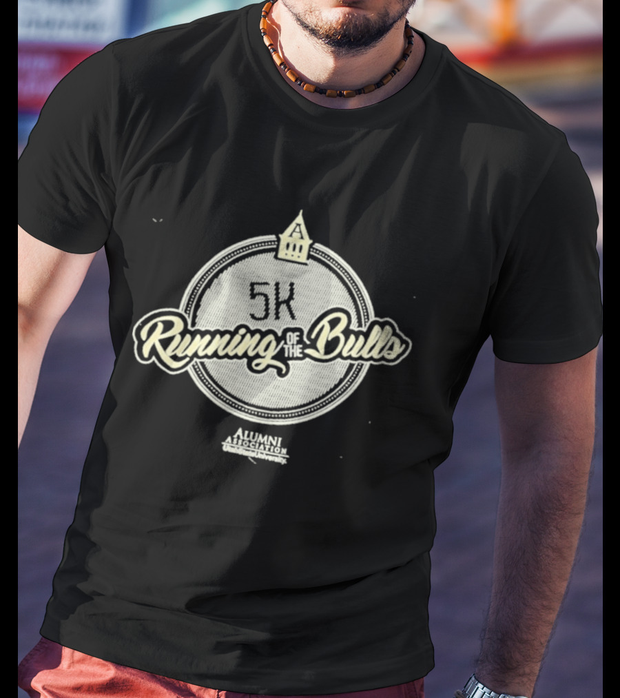 5K Running Of The Bulls Usu Homecoming T-Shirt