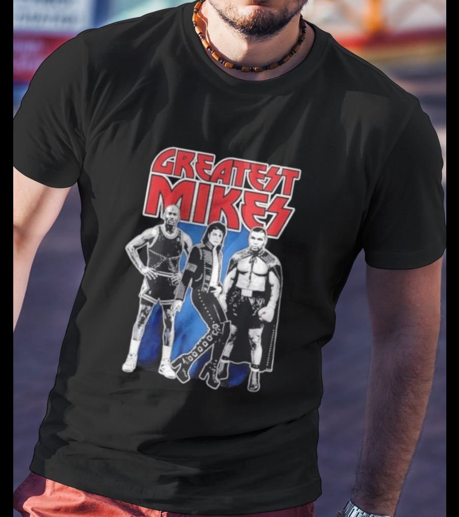 Greatest Mikes Jordan Jackson Tyson American Metal Legends T-Shirt