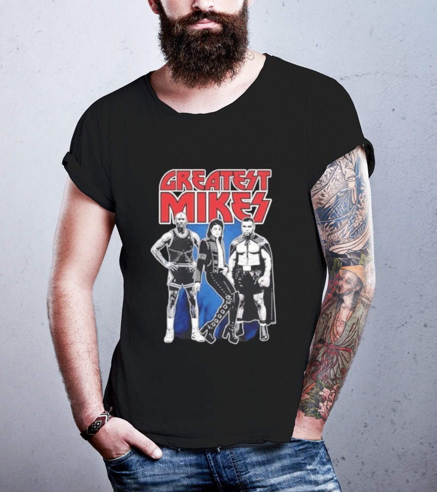Greatest Mikes Jordan Jackson Tyson American Metal Legends T-Shirt