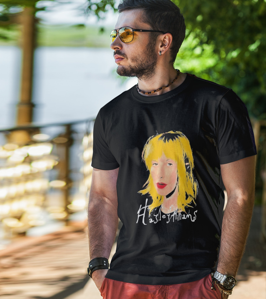 Hayley Williams 2026 Blonde Hair Red Lips T-Shirt