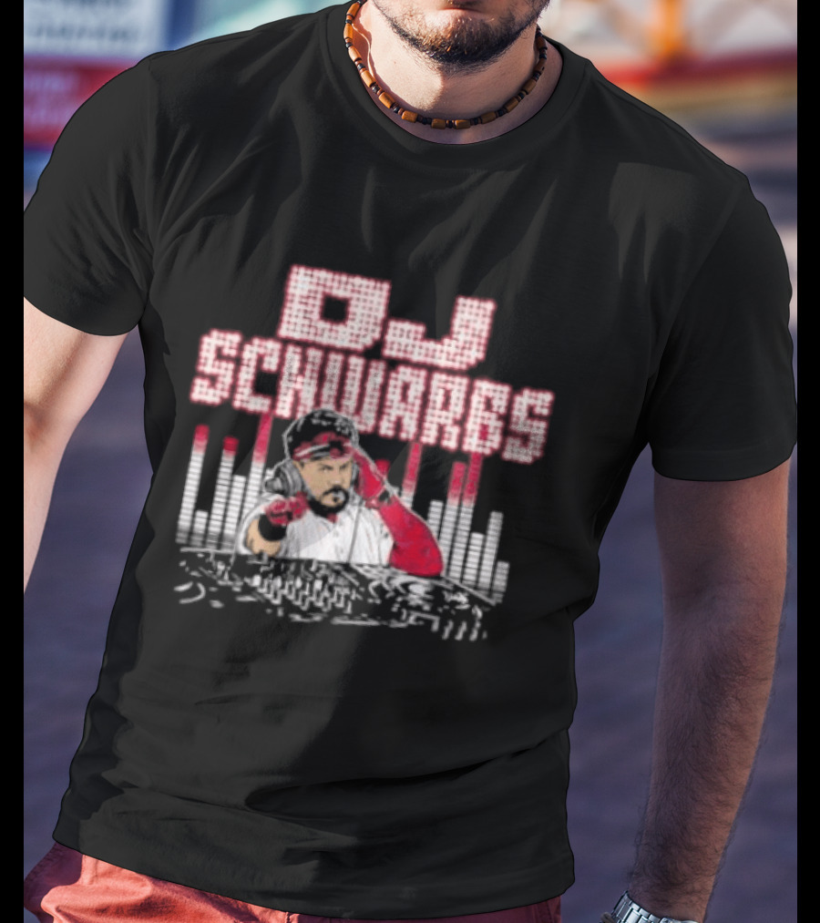 Kyle Schwarber DJ Schwarbs Philadelphia Phillies MLB T-Shirt