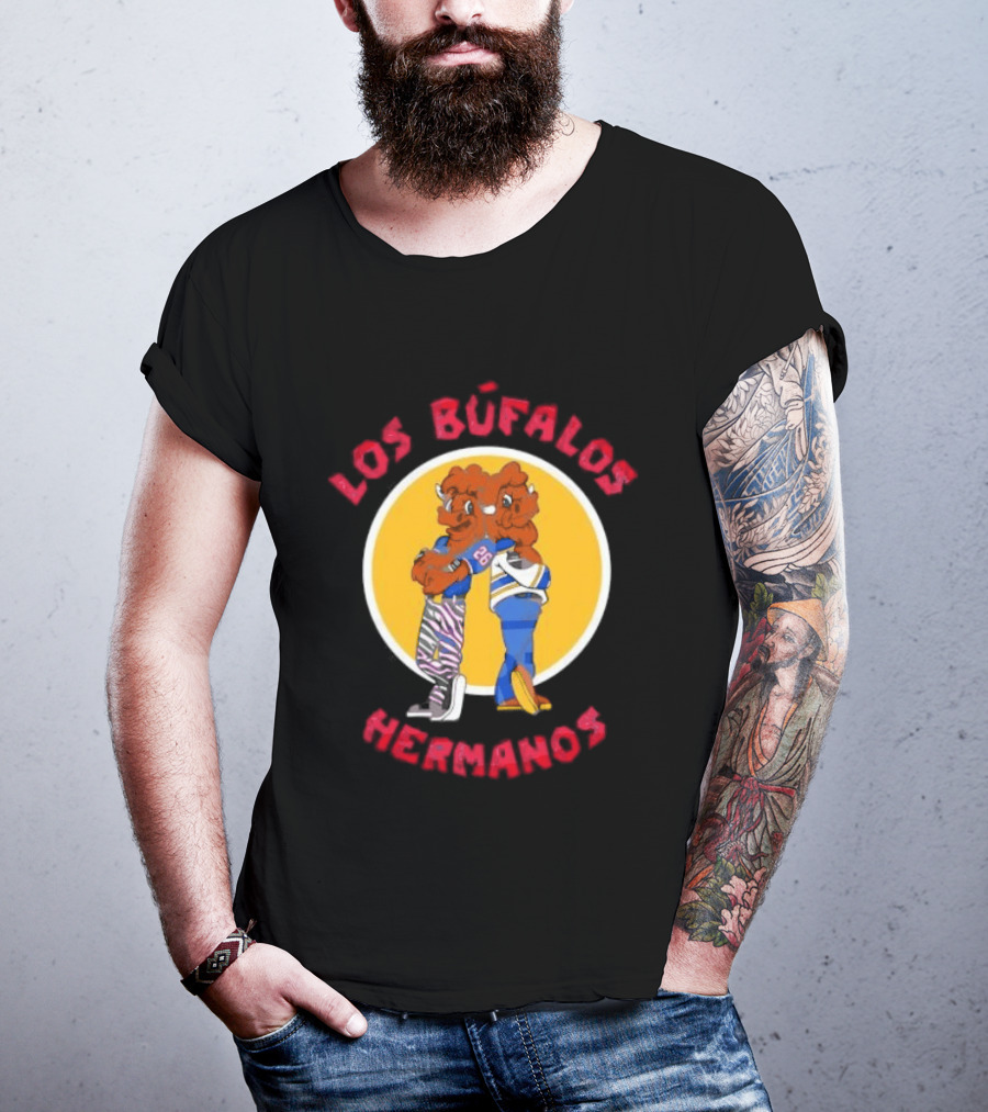 Los Búfalos Hermanos Buffalo Sports Team T-Shirt