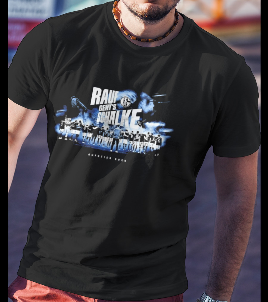 Rauf Geht's Schalke Aufstiegs 2026 Fußballfeier Bundesliga Begeisterung T-Shirt