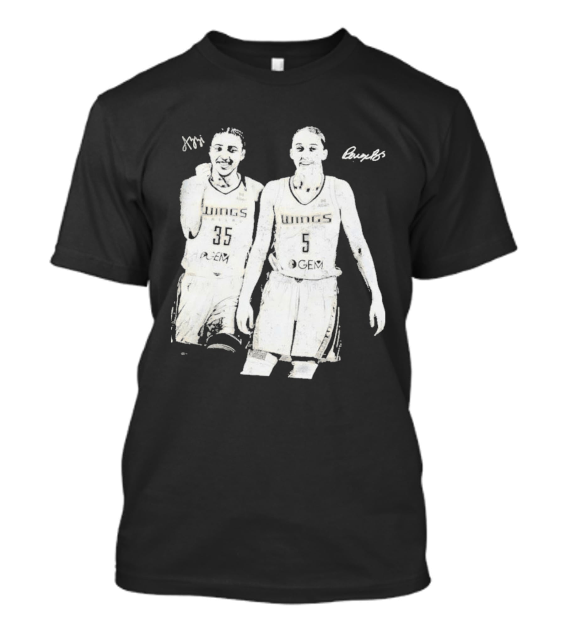 Azzi Fudd Paige Bueckers Basketball Number 35 5 WNBA T-Shirt