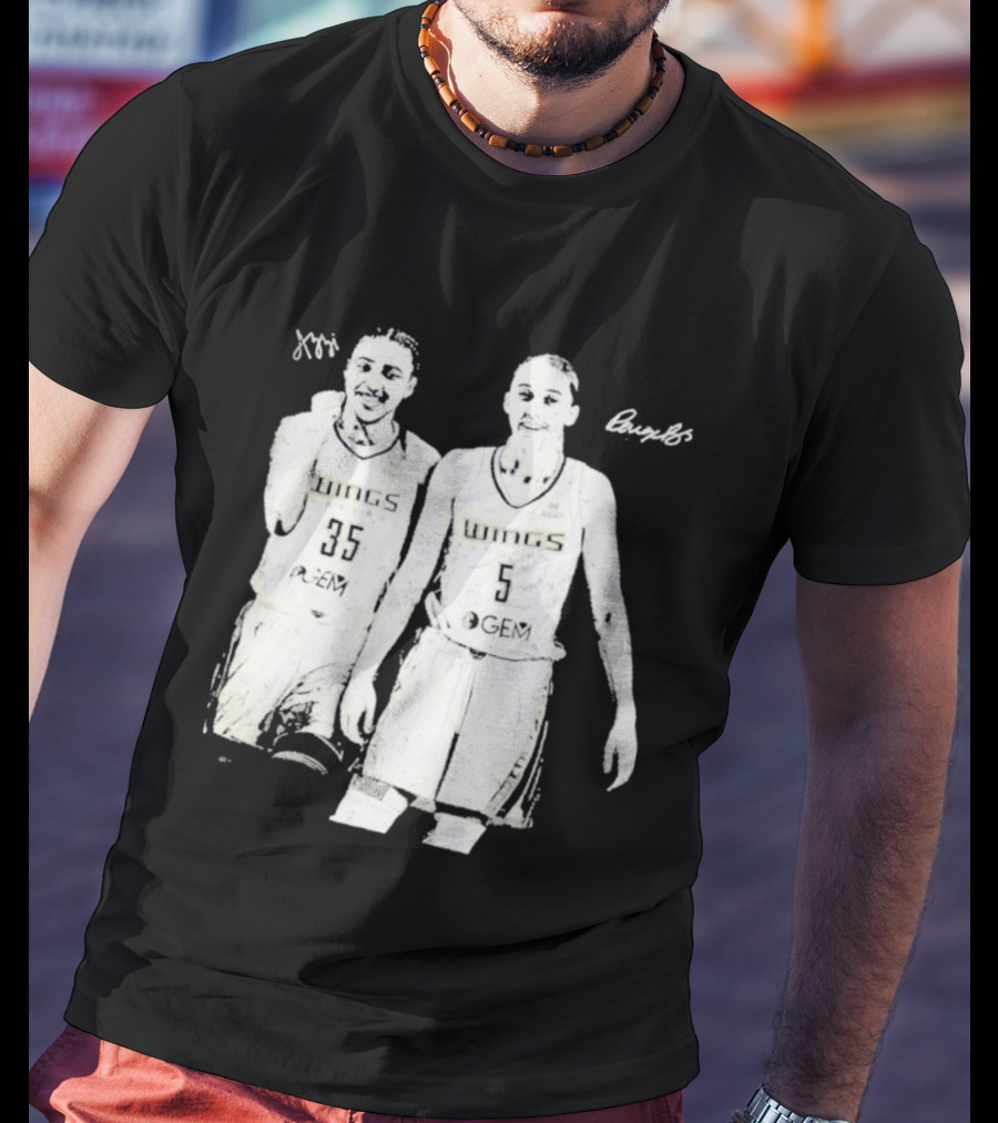 Azzi Fudd Paige Bueckers Basketball Number 35 5 WNBA T-Shirt