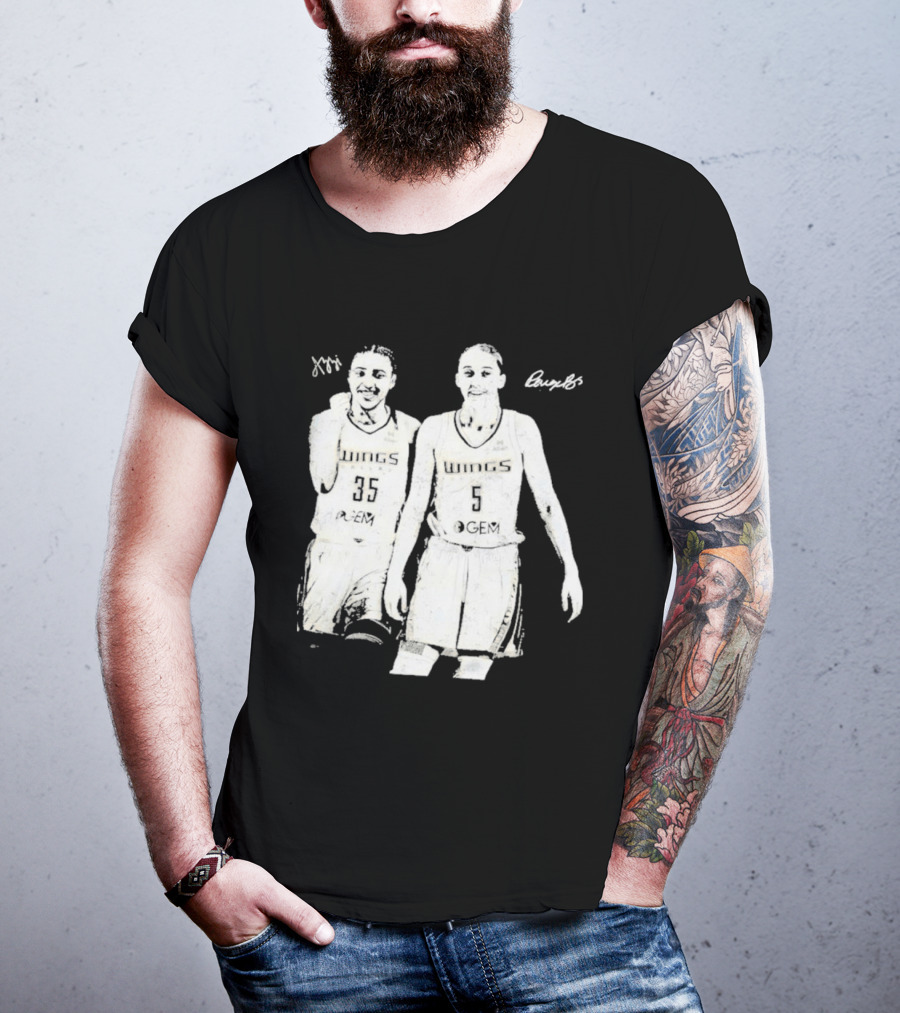 Azzi Fudd Paige Bueckers Basketball Number 35 5 WNBA T-Shirt