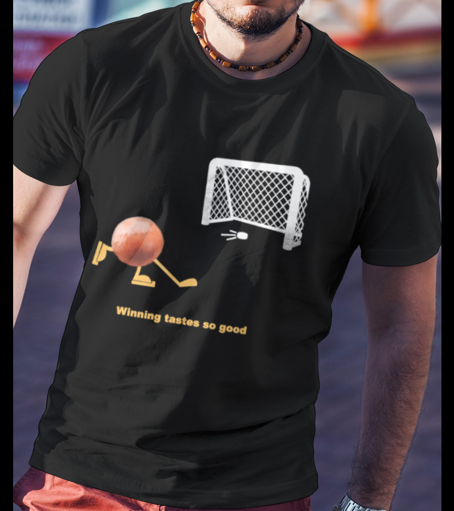 Buffalo Sabres Winning Tastes So Good Hockey Game Humor T-Shirt