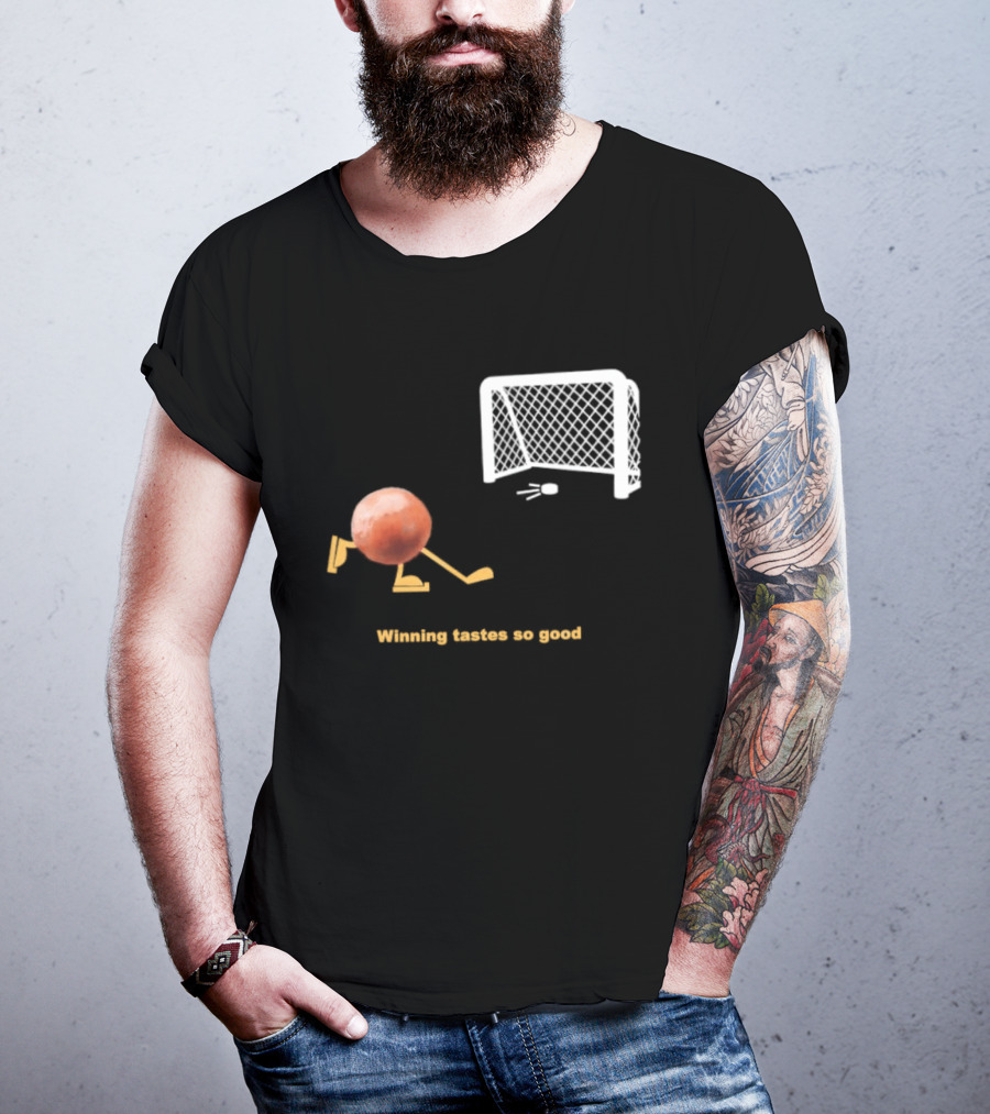 Buffalo Sabres Winning Tastes So Good Hockey Game Humor T-Shirt