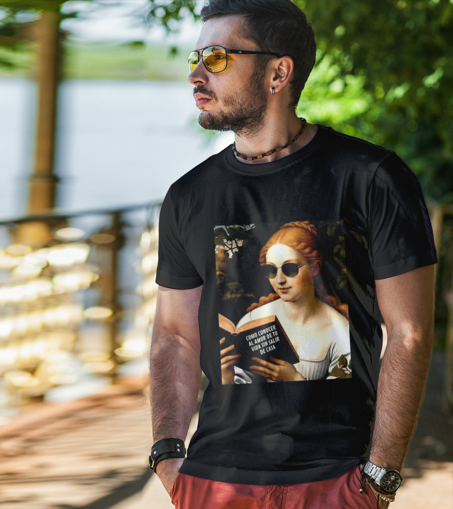 Como Conocer Al Amor De Tu Vida Sin Salir De Casa Homeboy Love Guide Renaissance Painting T-Shirt