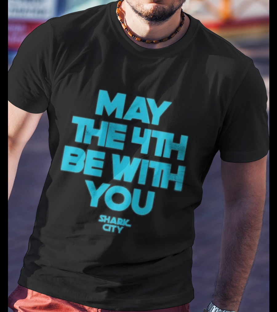 San Jose Sharks May The 4th Be With You Star Wars T-Shirt